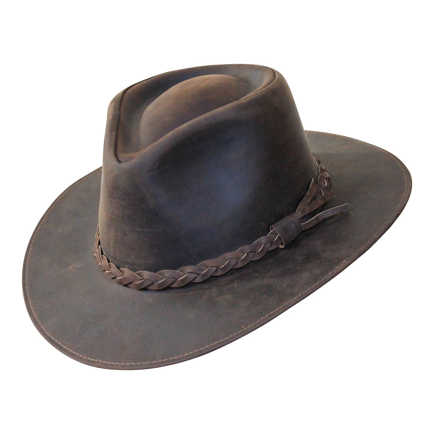 The Wilde – Skórzany kapelusz Fedora premium - Luxunka