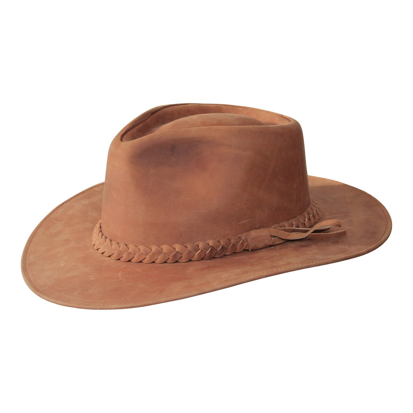 The Wilde – Skórzany kapelusz Fedora premium - Luxunka