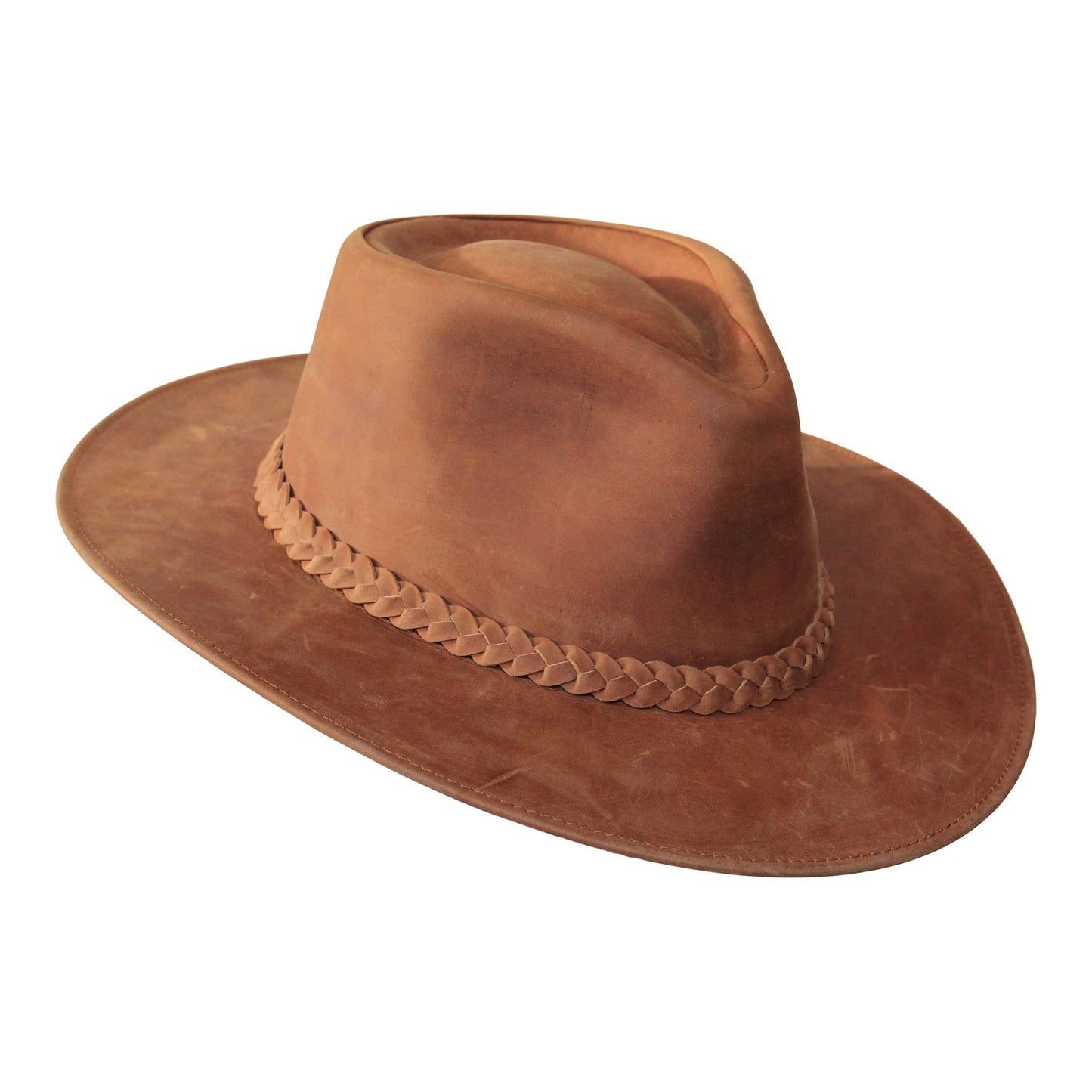 The Wilde – Skórzany kapelusz Fedora premium - Luxunka