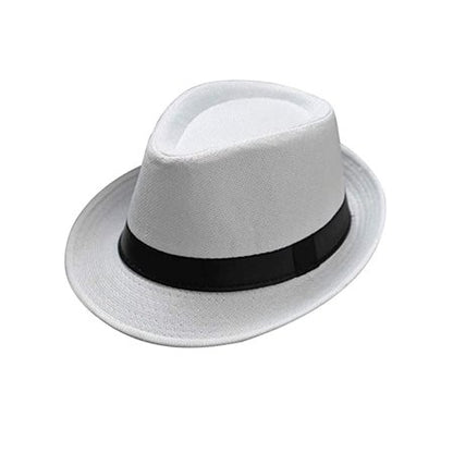 Kapelusz letni unisex typu Panama Fedora – składany, lekki, słomkowy