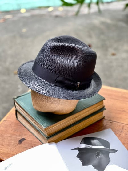 Kapelusz Havana Panama Fedora z naturalnej palmy