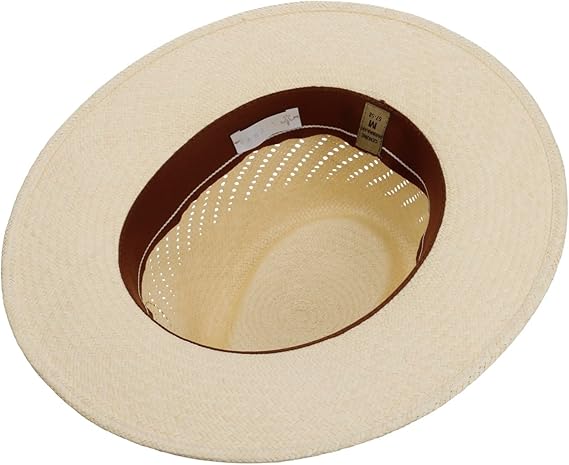 Kapelusz typu Panama Fedora z naturalnej palmy