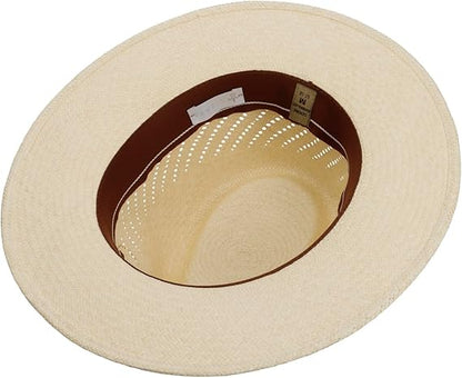 Kapelusz typu Panama Fedora z naturalnej palmy