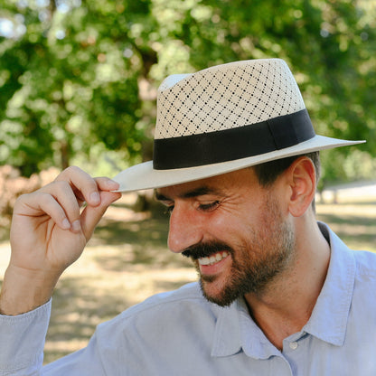 Venti – Przewiewny kapelusz Fedora z teardrop koroną | Luxunka