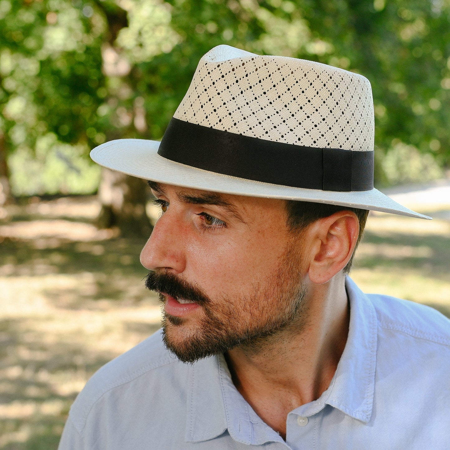 Venti – Przewiewny kapelusz Fedora z teardrop koroną | Luxunka