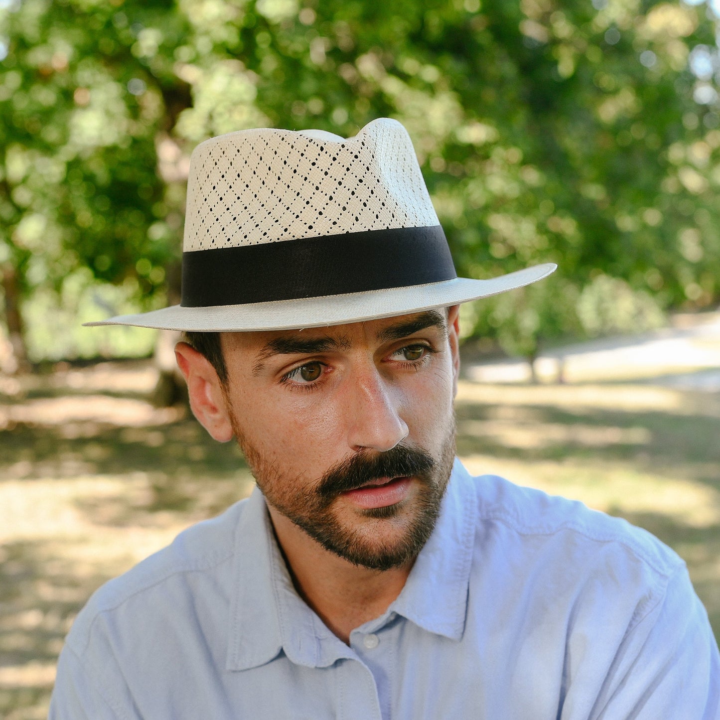 Venti – Przewiewny kapelusz Fedora z teardrop koroną | Luxunka