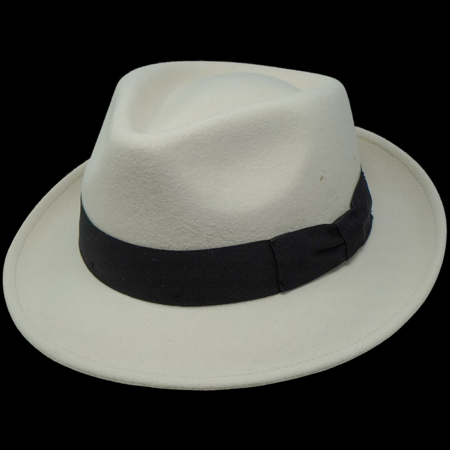 The Raw Doyle – Fedora z surowej wełny typu Teardrop | Luxunka