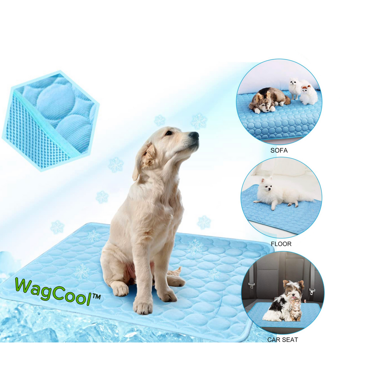 WagCool™ - Mata chłodząca dla psa (Oryginalna)