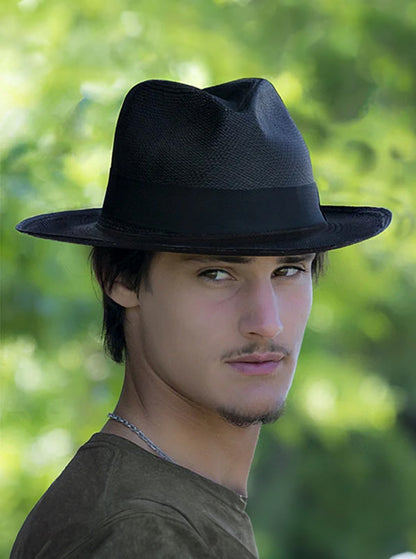 Kapelusz Havana Panama Fedora z palmy toquilla – lekki i przewiewny